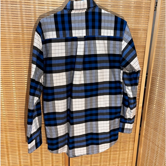 Larro Plaid Long sleeve button down Shirt medium - Picture 2 of 6